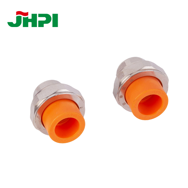 OEM Material Plastic Pipe Fittings Union PPR Water Supply Pipe Fittings
