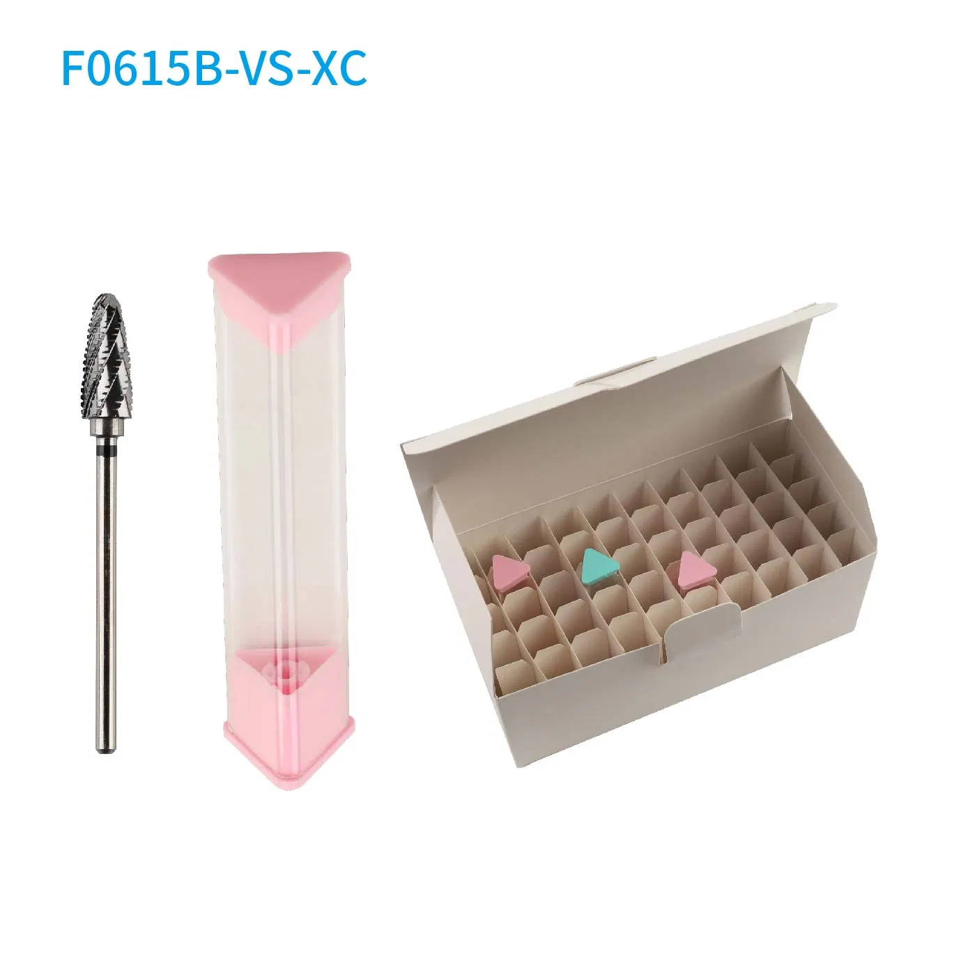 Nail Rotary Cutter Straight Cut Clogging Free Carbide Milling Nail Rotary Cutter