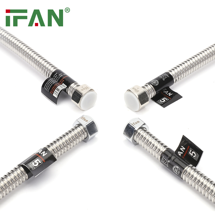 Ifan Factory Wholesale 304 Stainless Steel Flexible Corrugated Pipe Hose