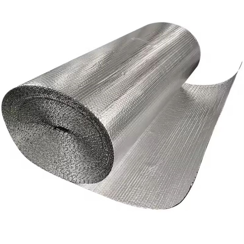 Custom Double Sided Aluminum Foil Material Thermal Insulation Roof Sunscreen Moisture-Proof Reflection Film
