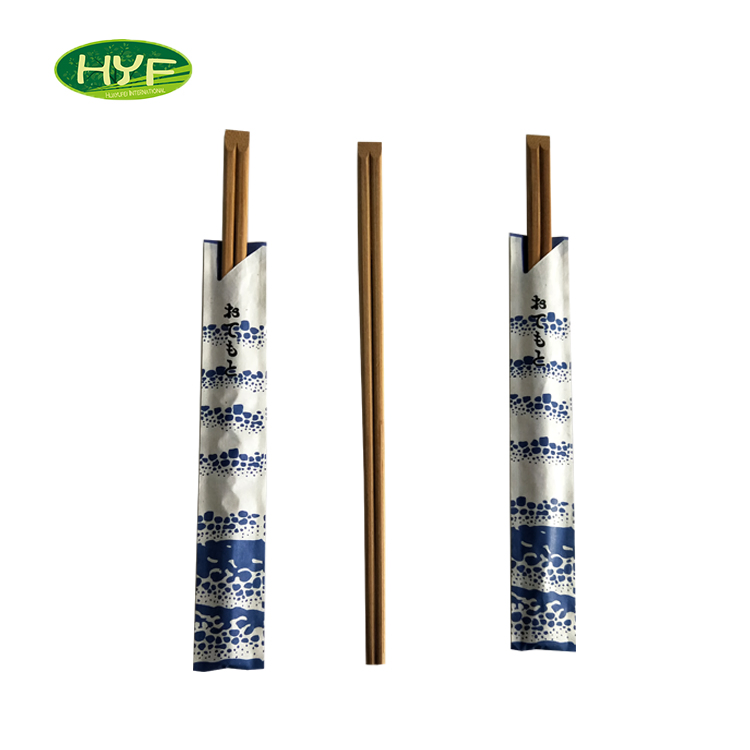 Customized Carbonized Disposable Bamboo Chopsticks for Sale