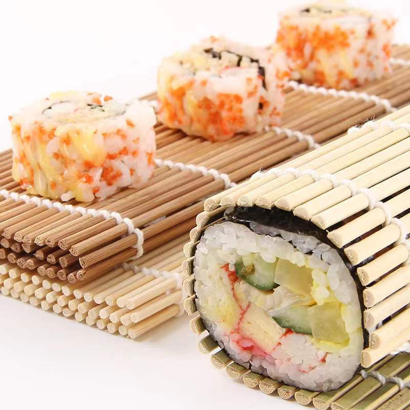 Hot-Sell Makisu Bamboo Sushi Rolling Mat with Double Pointed
