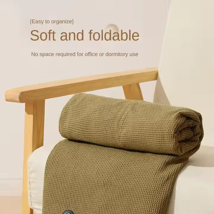 USB Camping Outdoor Machine Washable Wearable Heated Electric Blankets for Winter