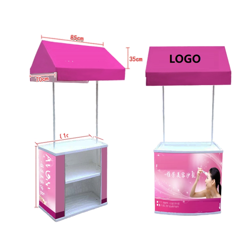 Customized and Portable Promotional Table with Customized Graphics