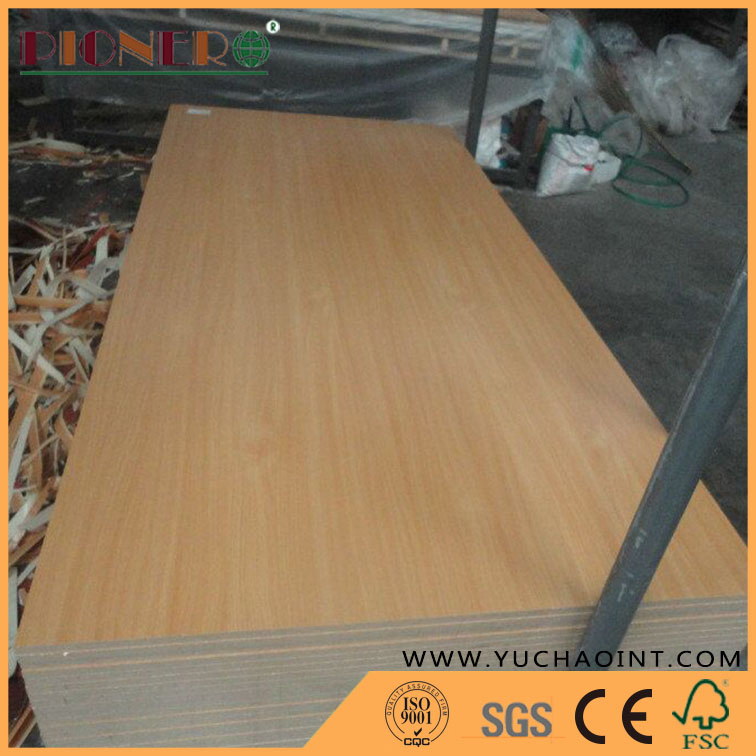 18mm E1 Glue Furniture Grade Melamine Faced MDF
