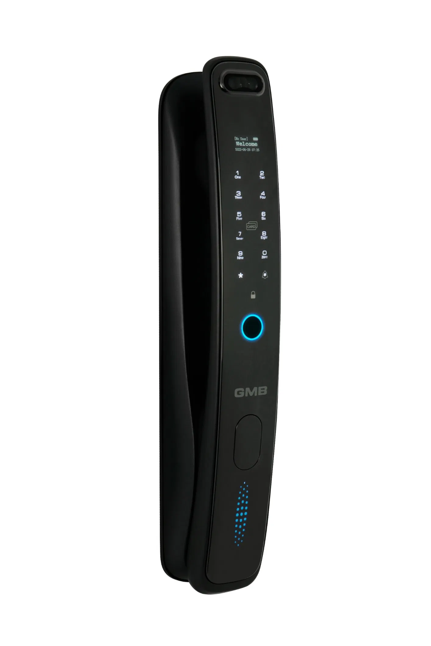 High Security Fingerprint/RFID Card/WiFi/Tuya/TT APP/ with Camera Intelligent Anti-Peep Digital Smart Door Lock (824)