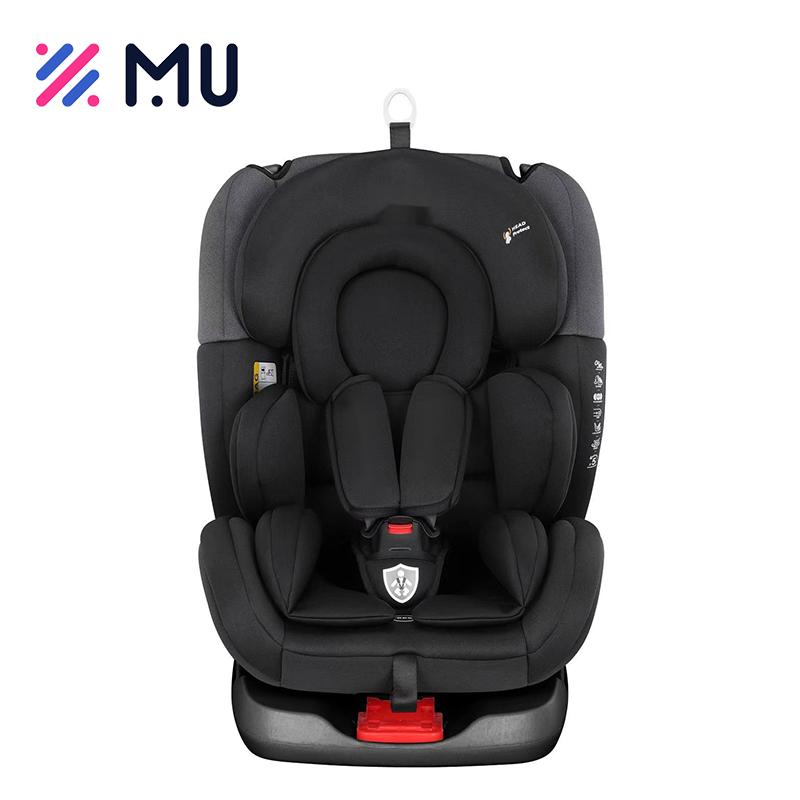 Child Head Support 360 Degree Rotation Safety Portable Isofix Baby Car Seat
