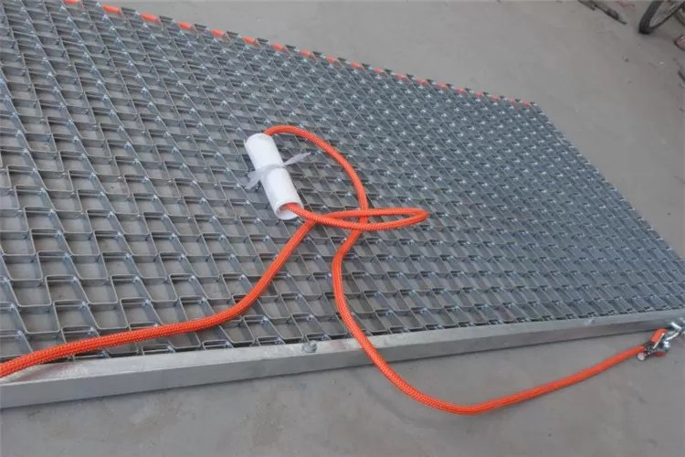 Steel Mesh Drag Mat for Gravel Dirt Soil Grading