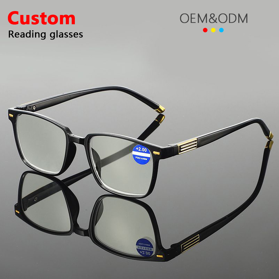 Fashion Classical Retro 2025 Cheap Wholesales Mens Bulk in Stock Eyewear Newest Eyeglasses High Quality Plastic Frame Blue Light Blocking Reading Glasses