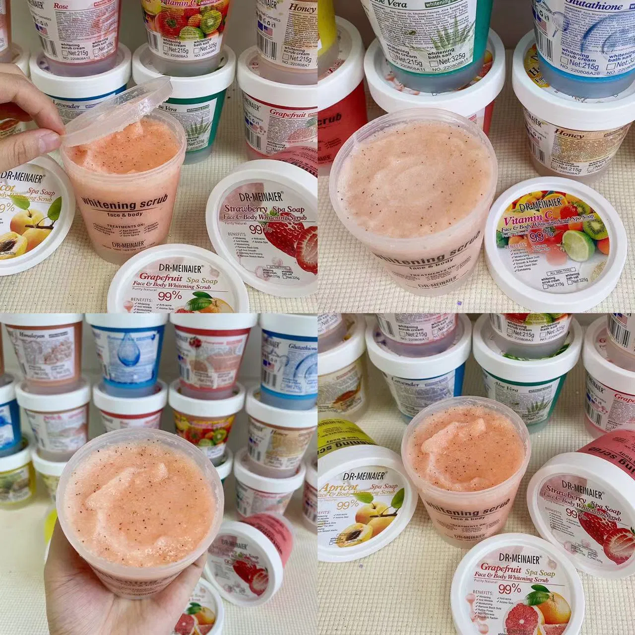Body Scrub Skin Care Exfoliating Whitening Brightening Scrub Body Salt