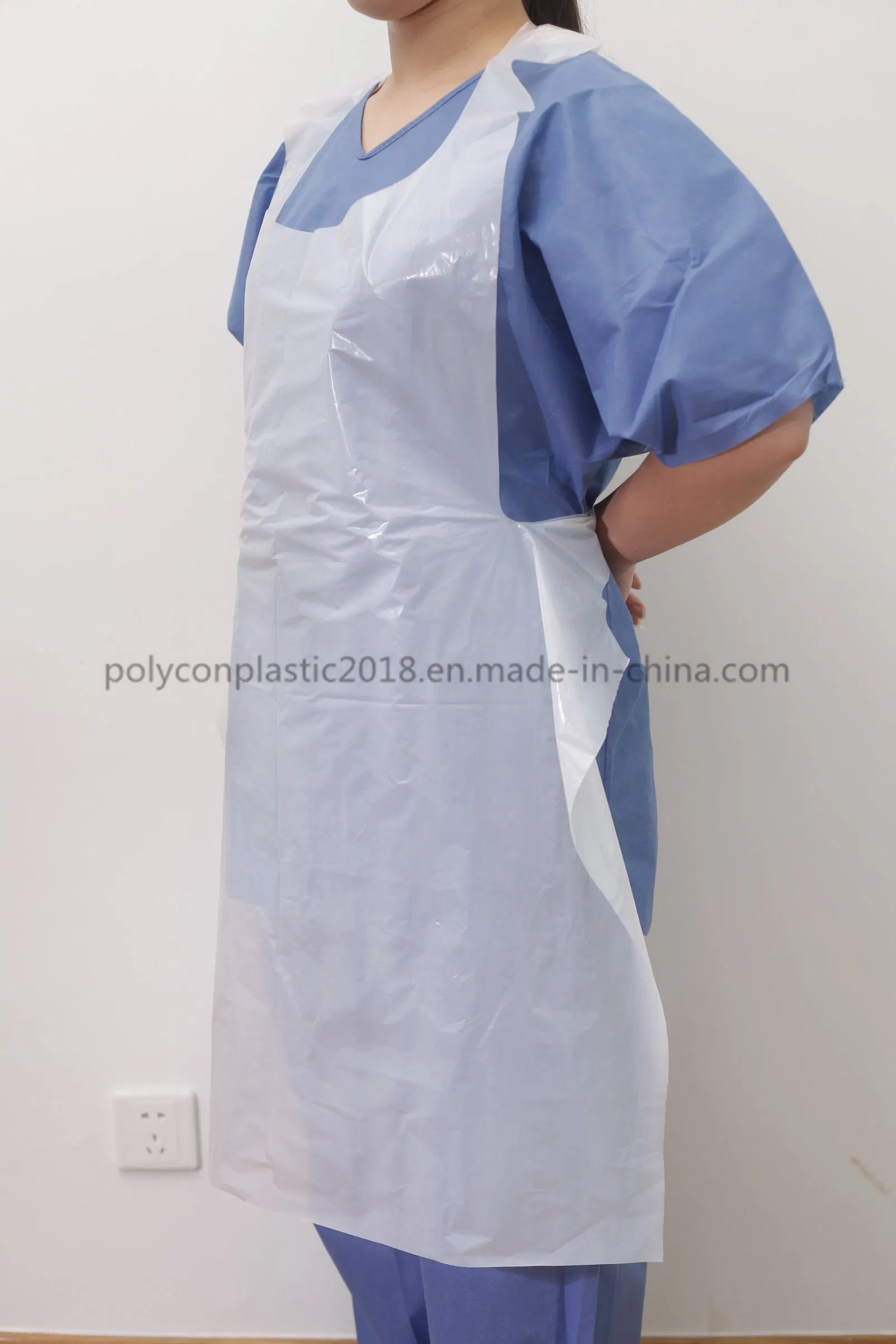 Disposable Aprons Pack of 10 Disposable Polypropylene Polyethylene Aprons Universal Aprons for Men and Women. Waterproof Chef Apron.