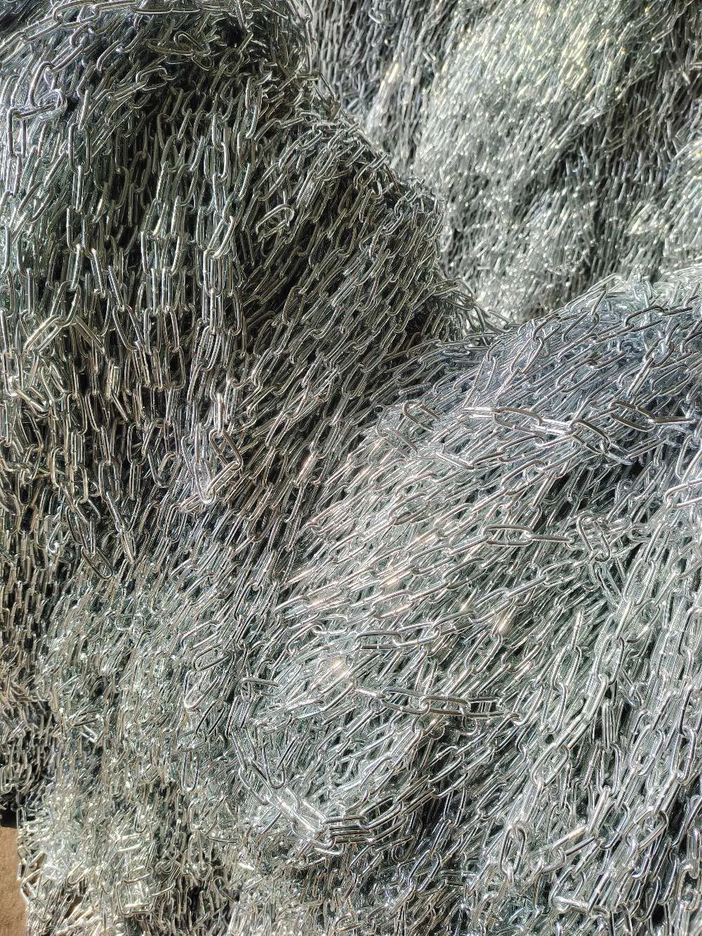 DIN764 Welded 1/4 Galvanizada Brazilian Steel Iron Type DIN5685c Long Chain