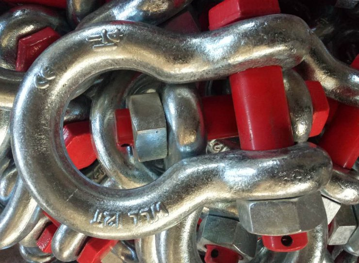 Rigging Hardware Us Type Screw Pin Anchor Shackle Bow Shackle G209 Shackle