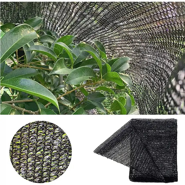 HDPE Knitted 40% 50% 80% 95% Black Beige Green Sun Shade Net