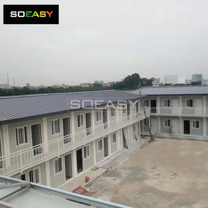 Factory Price Hotel Labor House Folding Foldable Mobile Homes Flat Pack Container Cabin