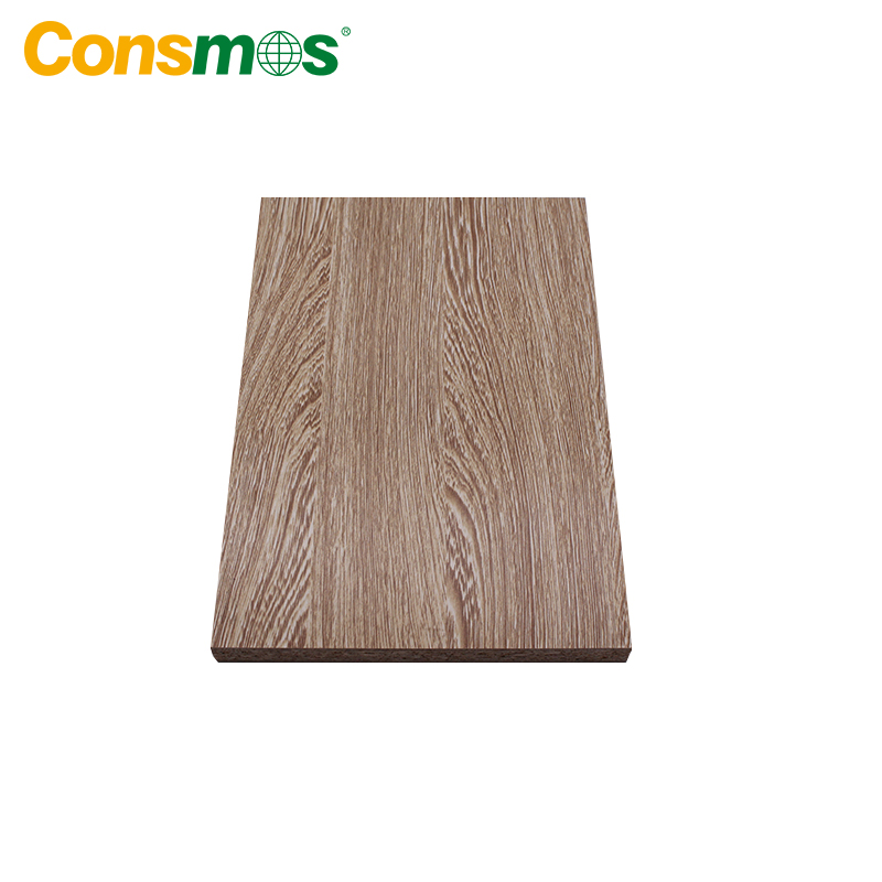 1220*2440mm E1/E2/E0 Glue Melamine Laminated Chipboard Particle Board for Wardrobe