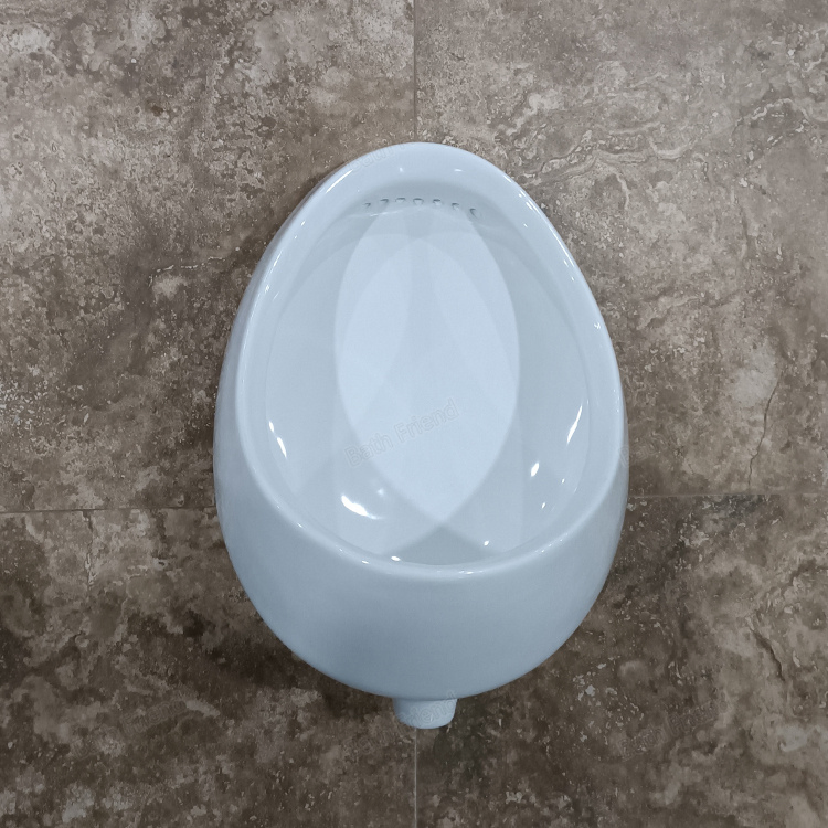 Project Used Top Spud Wall Mounted Ceramic Urinals Sanitary Ware Mens Urinal for Adult