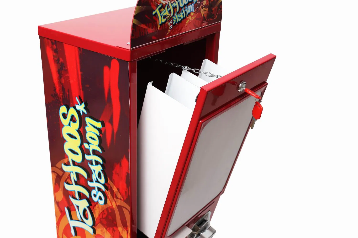 2-Column Sticker, Tattoo & Pokemon Game Card Vending Machine (TM250)