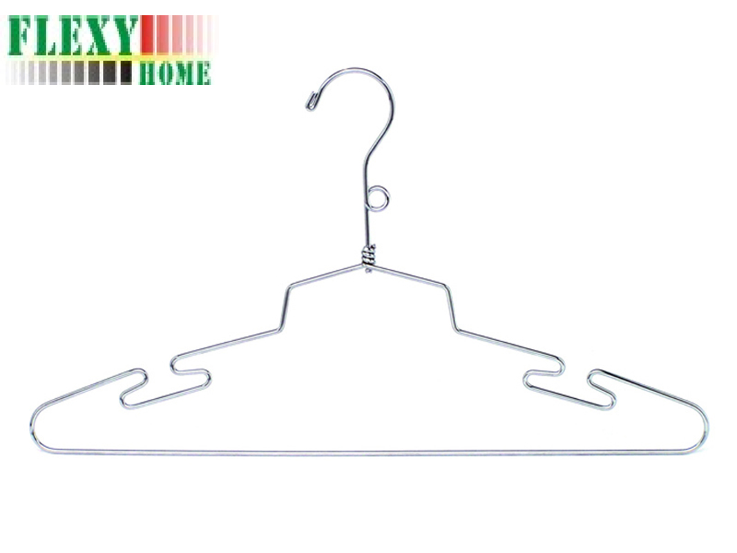 Home Choth Hanger Saving Space Hanger Metal Chrome Blend Design