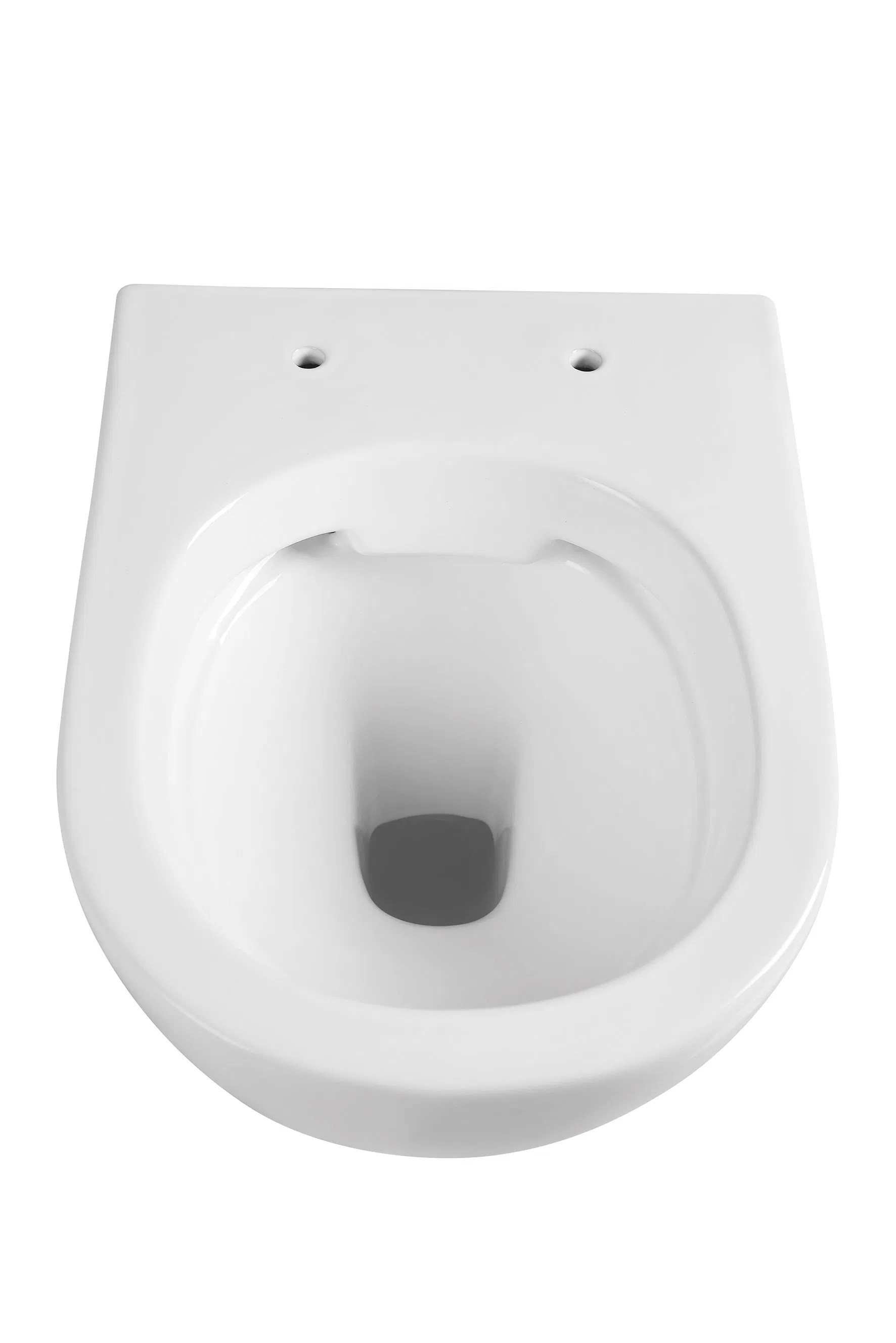 Wholesaler Cheap Design Rimless Wall Hung Wc UF Seat Cover Hot Selling White Color 49cm Wall Mounted Toilet