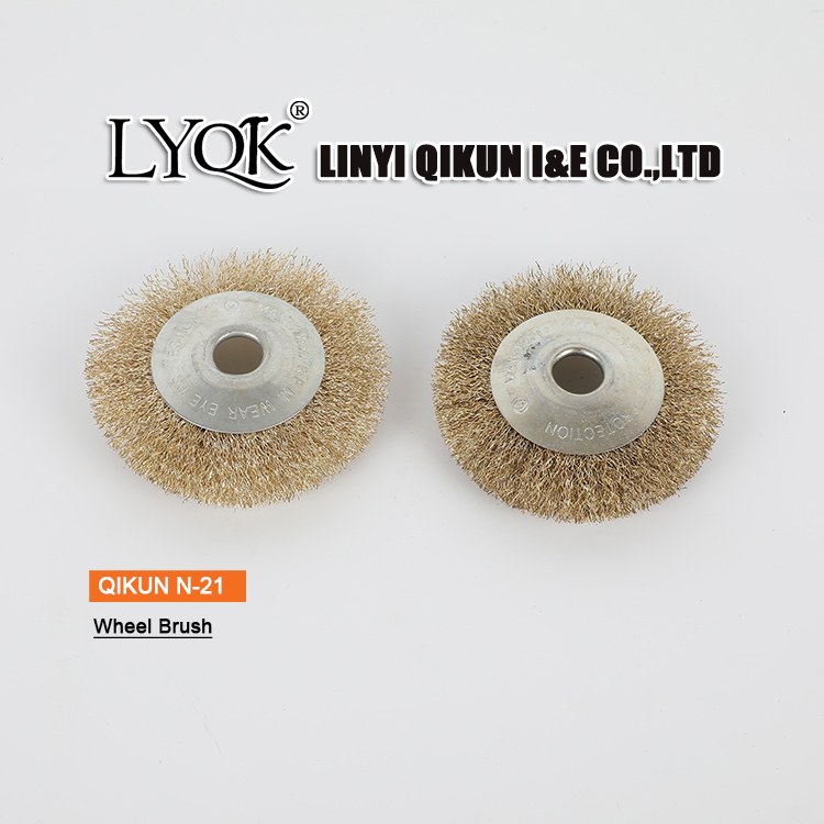 N-19 Carbon Steel Wire Knotted Wheel Brush