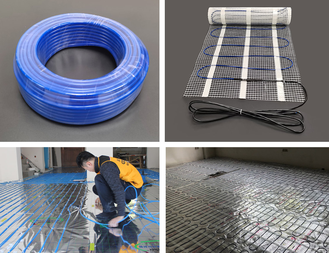 Roof Gutter Snow Melting Electric Floor Heating Cable