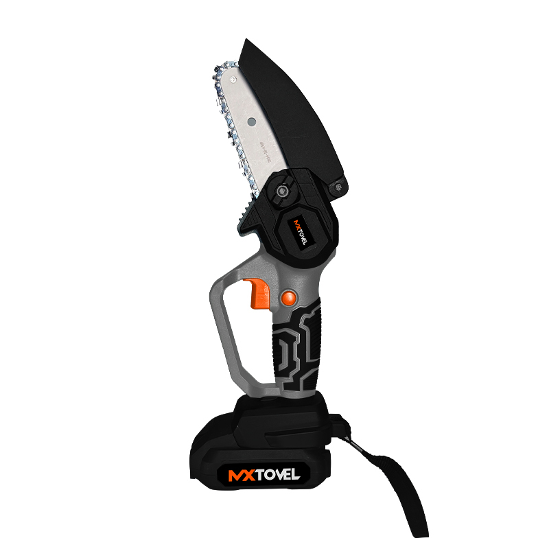 20V Battery Cordless Electric Mini Chain Saw Wood Cutting Machine