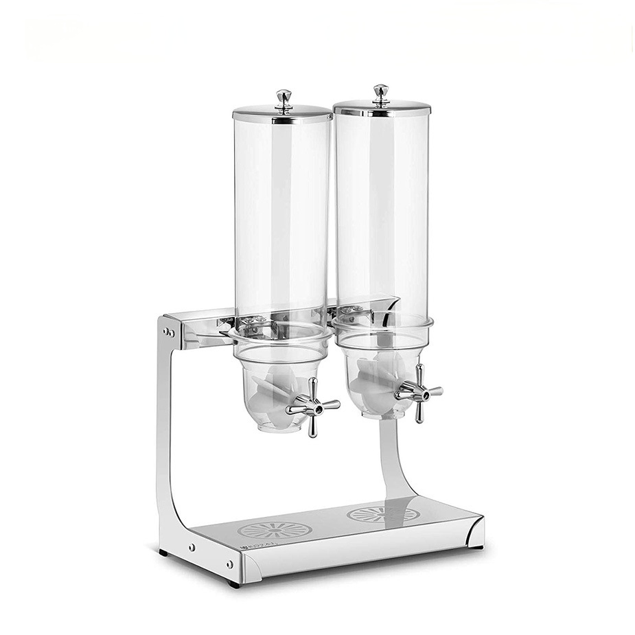 Win Tend Grain Dry Food Dispenser One Two Triple Tank Food Grain Volumetric Container