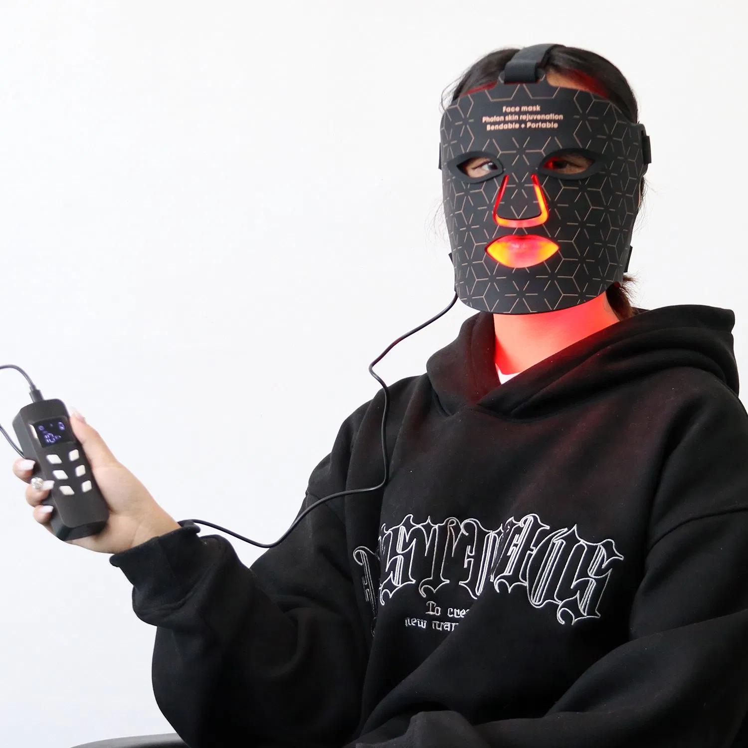 Wholesale Silicone LED Mask LED Light Therapy Mask for Facial Beauty