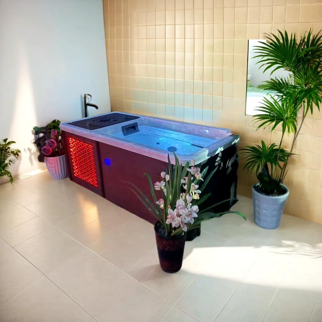 Отдельностоящая СПА ванна Ice Tub с чиллером