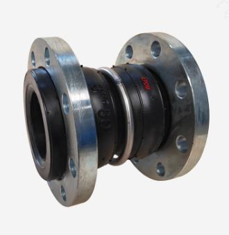 Pn16 Double Metal Flange Type EPDM Flexible Rubber Bellow Expansion Joint