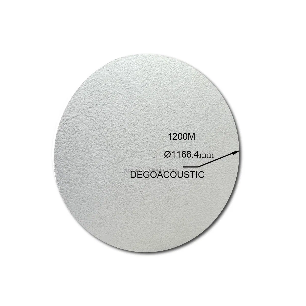Suspended Circle Ceiling Panels Glasswool Hanging Unit