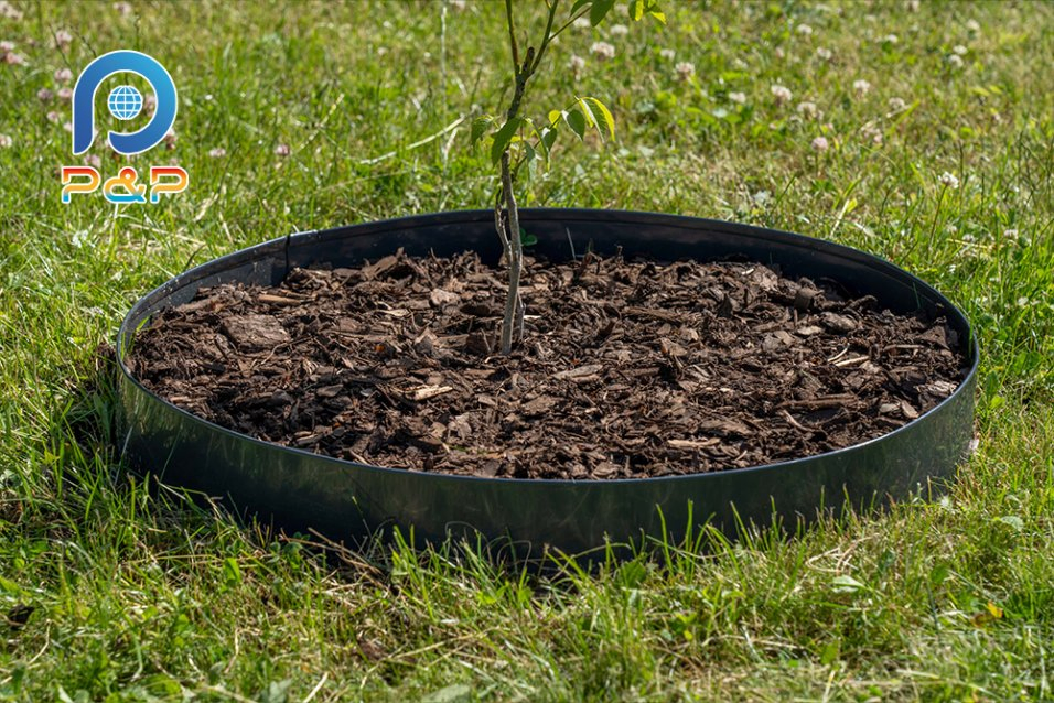 Durable Round Steel Garden Flower Grass Edging Landscape Edging Fencing for Beautiful Landscaping