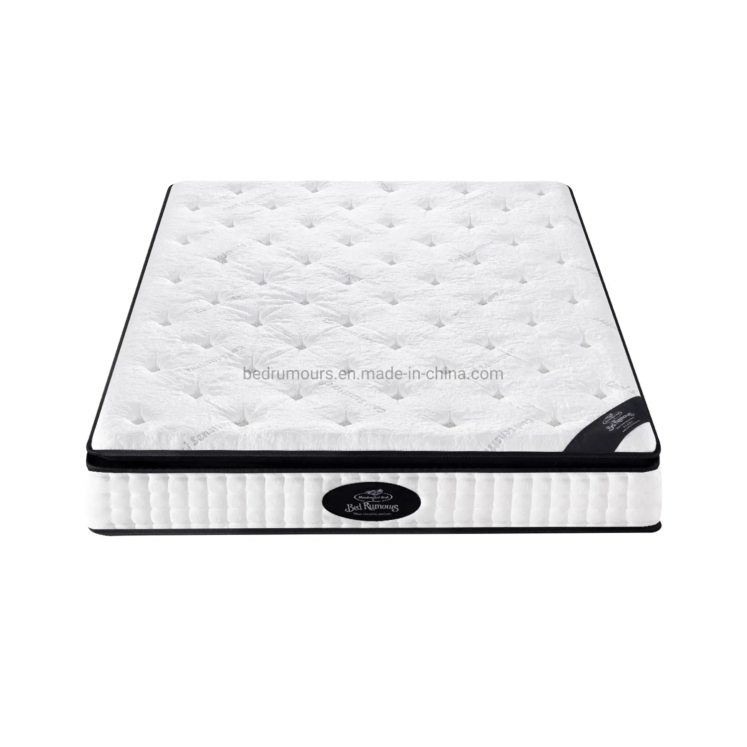 OEM/ODM Hotel Bedroom Foam Mattress for King Size Double Wall Bed Pocket Spring Made of Memory Latex Mattress