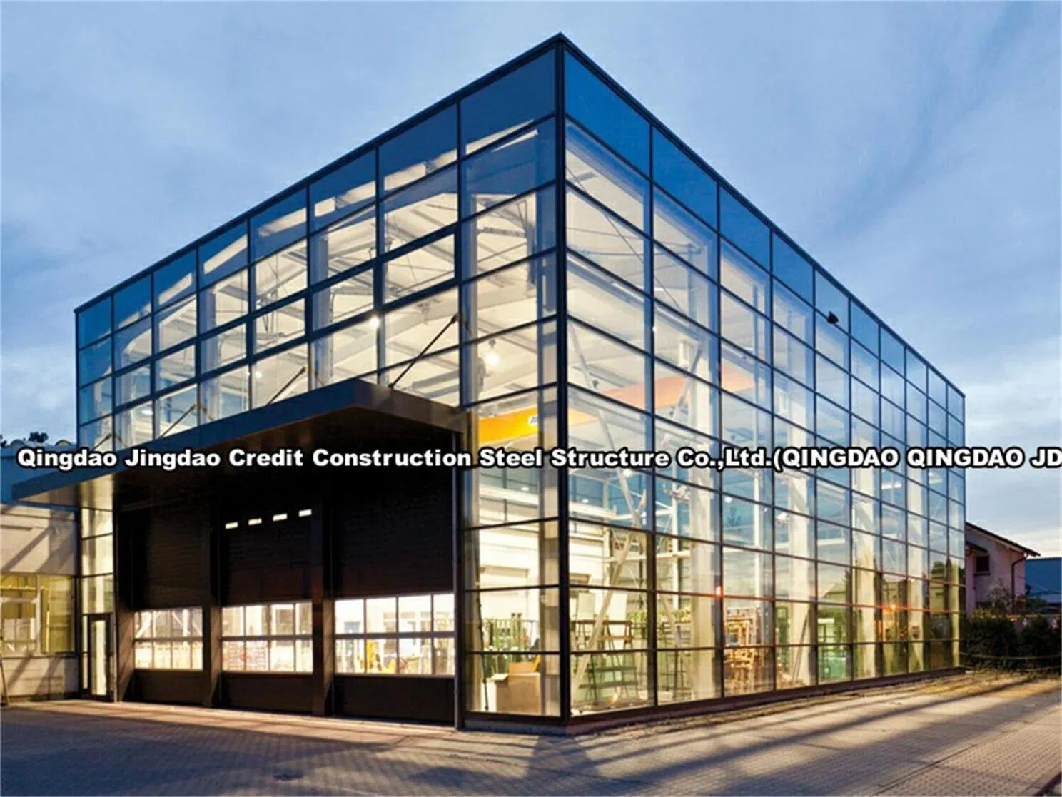 Discount Easy Assemble Steel Metal Kit//Workshop/Warehouse/Shed Large Span Frame Construction Design Prefabricated Light Steel Structure Workshop