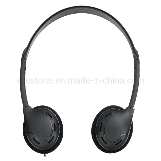 Headband Airline Headphone Disposable Airplane Headset for Business Class Disposable Cheap Headset
