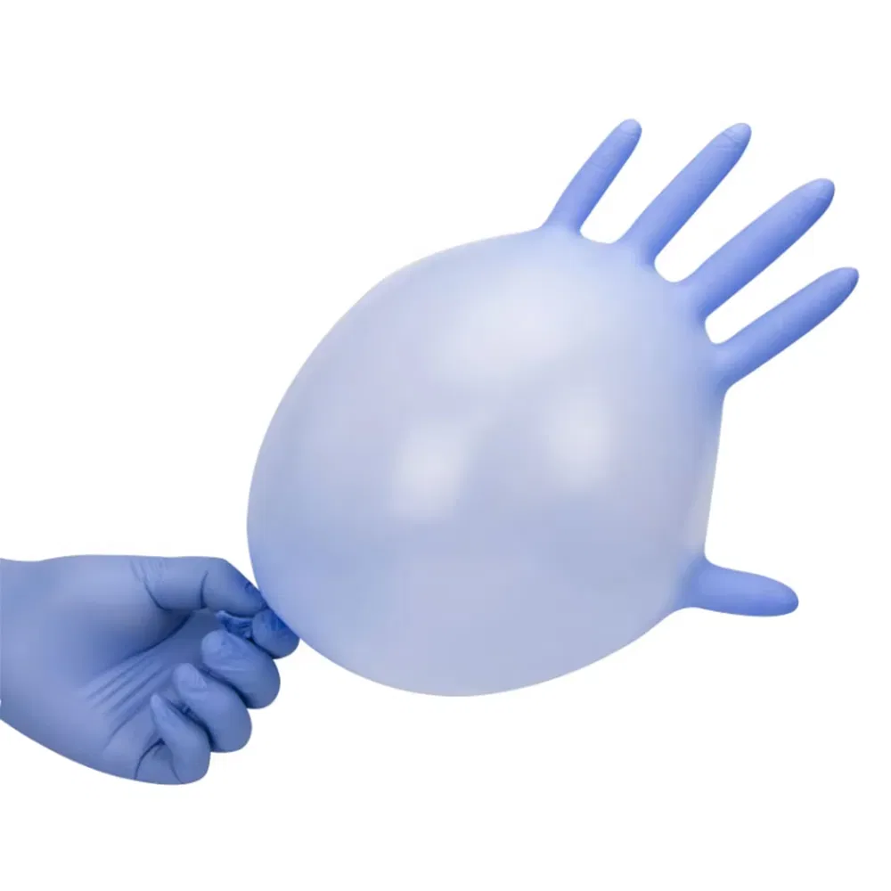 Black Nitrile Disposable Gloves: Waxing SPA Stain Resistant Professional Look