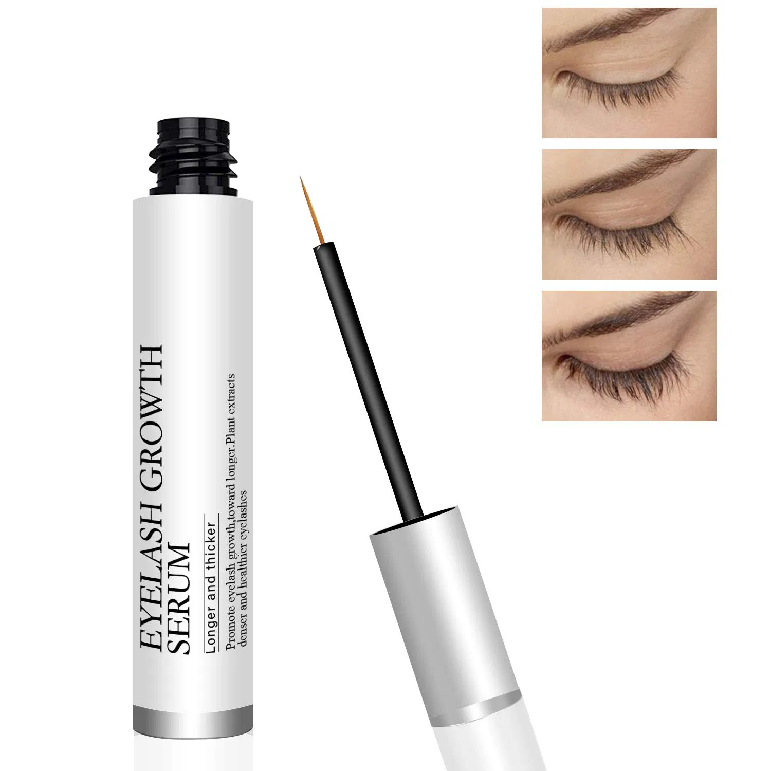 Wholesale Natural Rapid Lash Length Thicker Eyelash Enhancing Serum