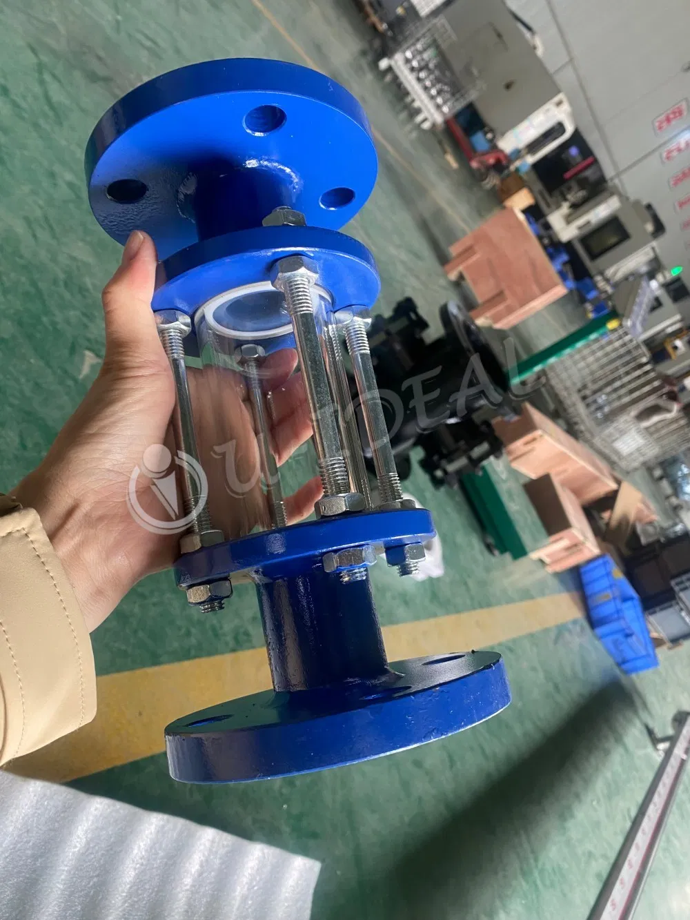 Full View Flanged Sight Flow Indicator Full Window Sight Glass Manufacture