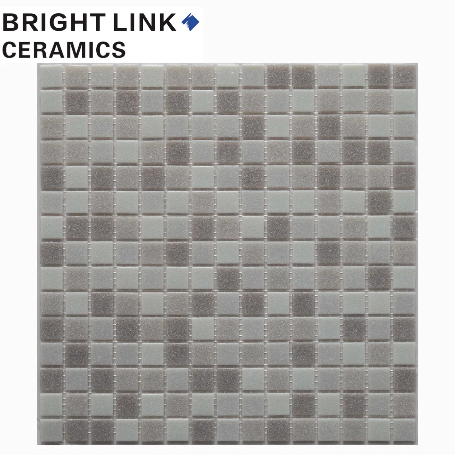 Стеклянная мозаика для бассейна, 327x327 мм, 4 мм