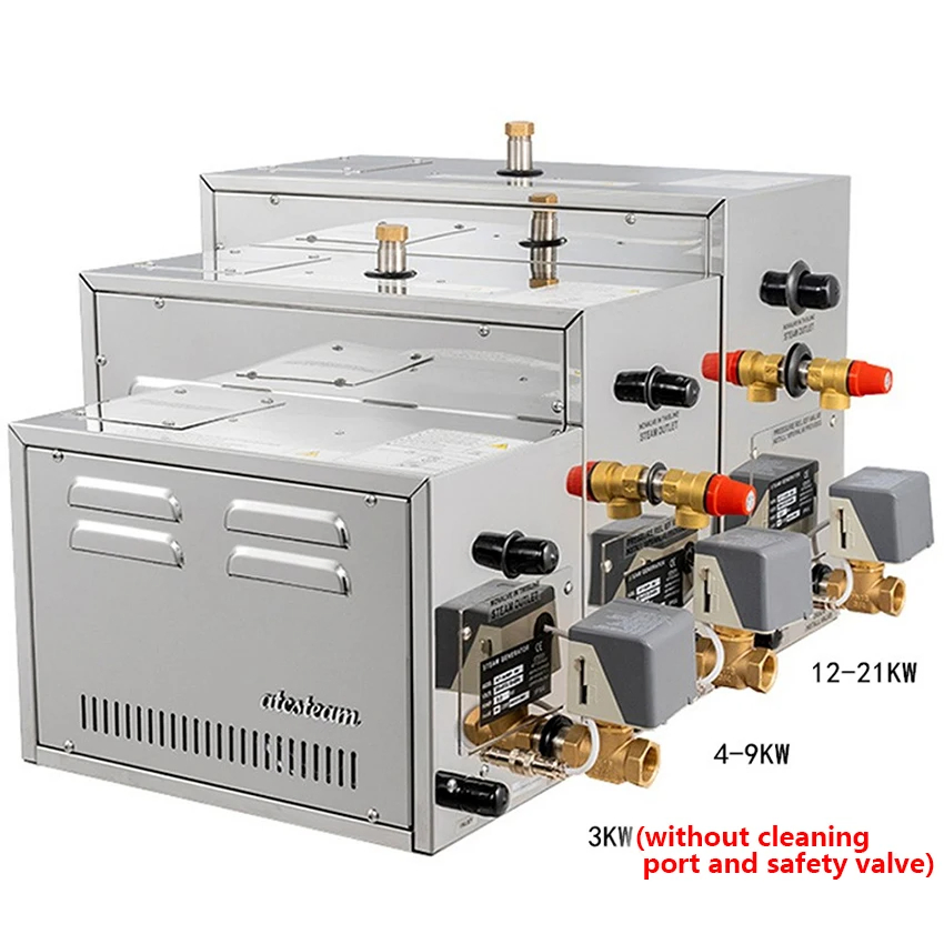 Steam Sauna Room Stainless Steel Steam Machine Automatic Stram Generator
