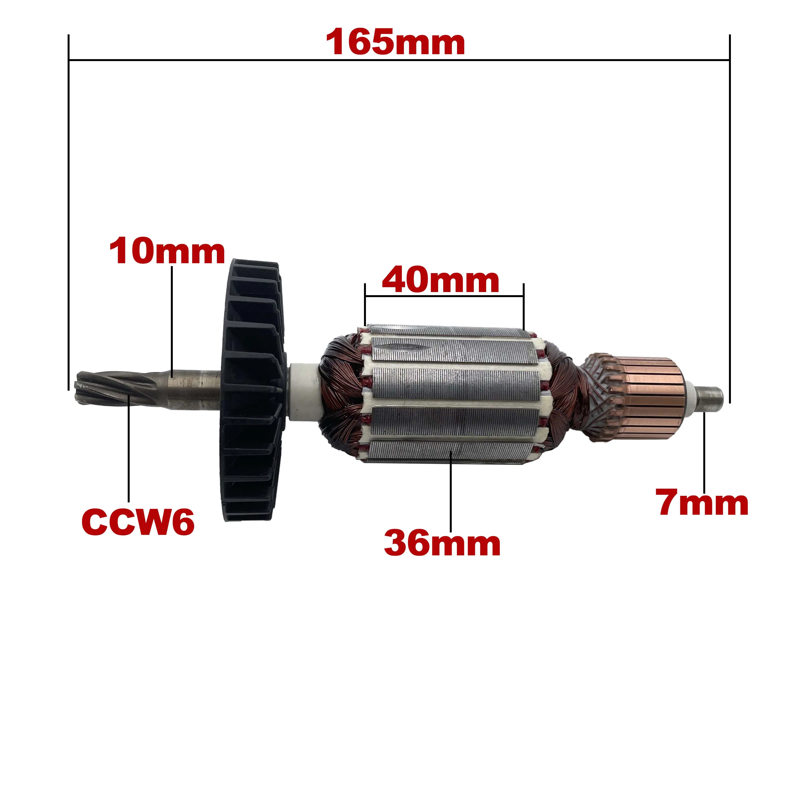 Ротор и статор для перфораторов Makita HR2460, HR2470