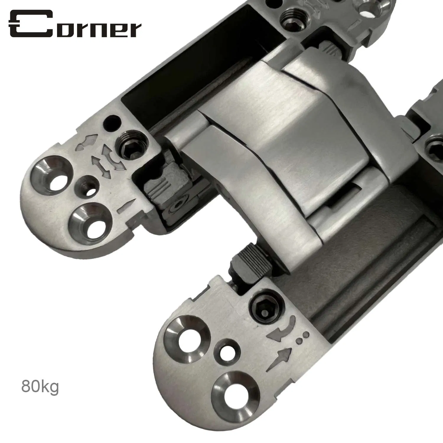 Invisible 3D Adjustable Heavy Duty Hidden 80kg Concealed Door Hinge