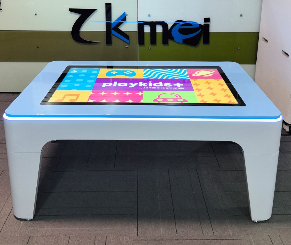 43 Inch Kids Touch Table Learning Game Table with Multi Function Features