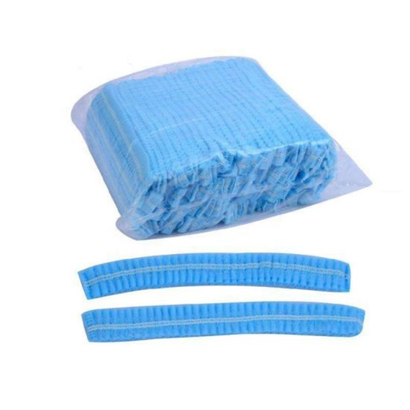 Disposable Non Woven Mob/Clip Cap 10GSM in Blue for Dental/ Food industrial