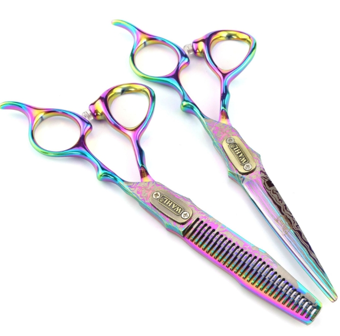 Japanese 440c Steel Hair Cutting Scissors Hairdressing Scissors Professional Barber Shears Salon Hair Scissors