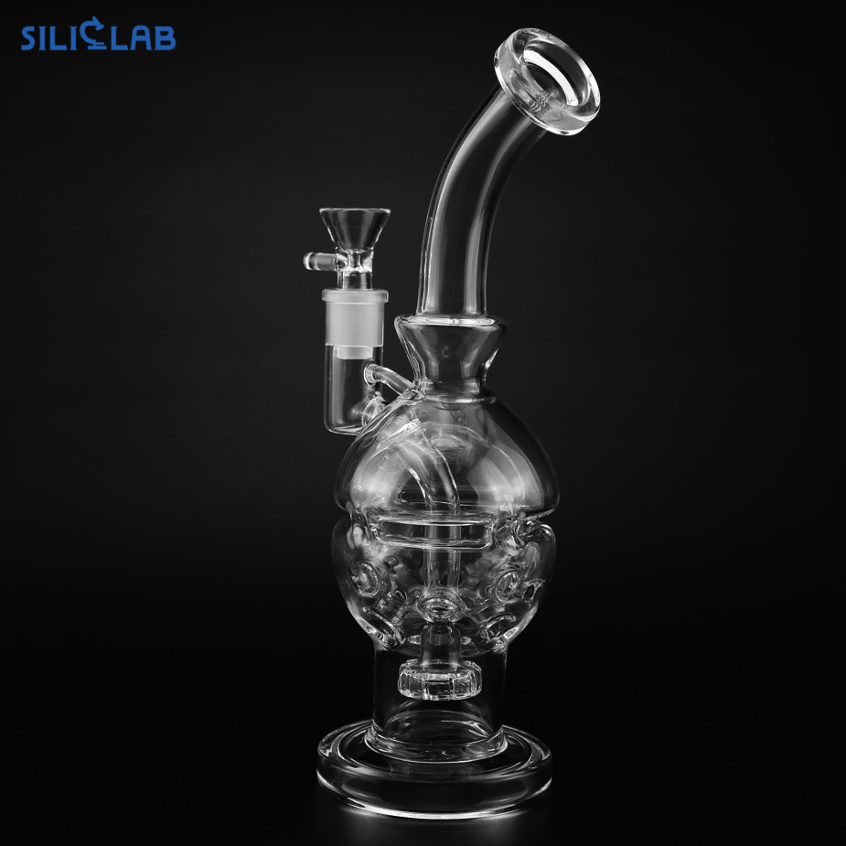 Slk-02 Crystal Tobacco Smoking Delicate Glass Water Pipe