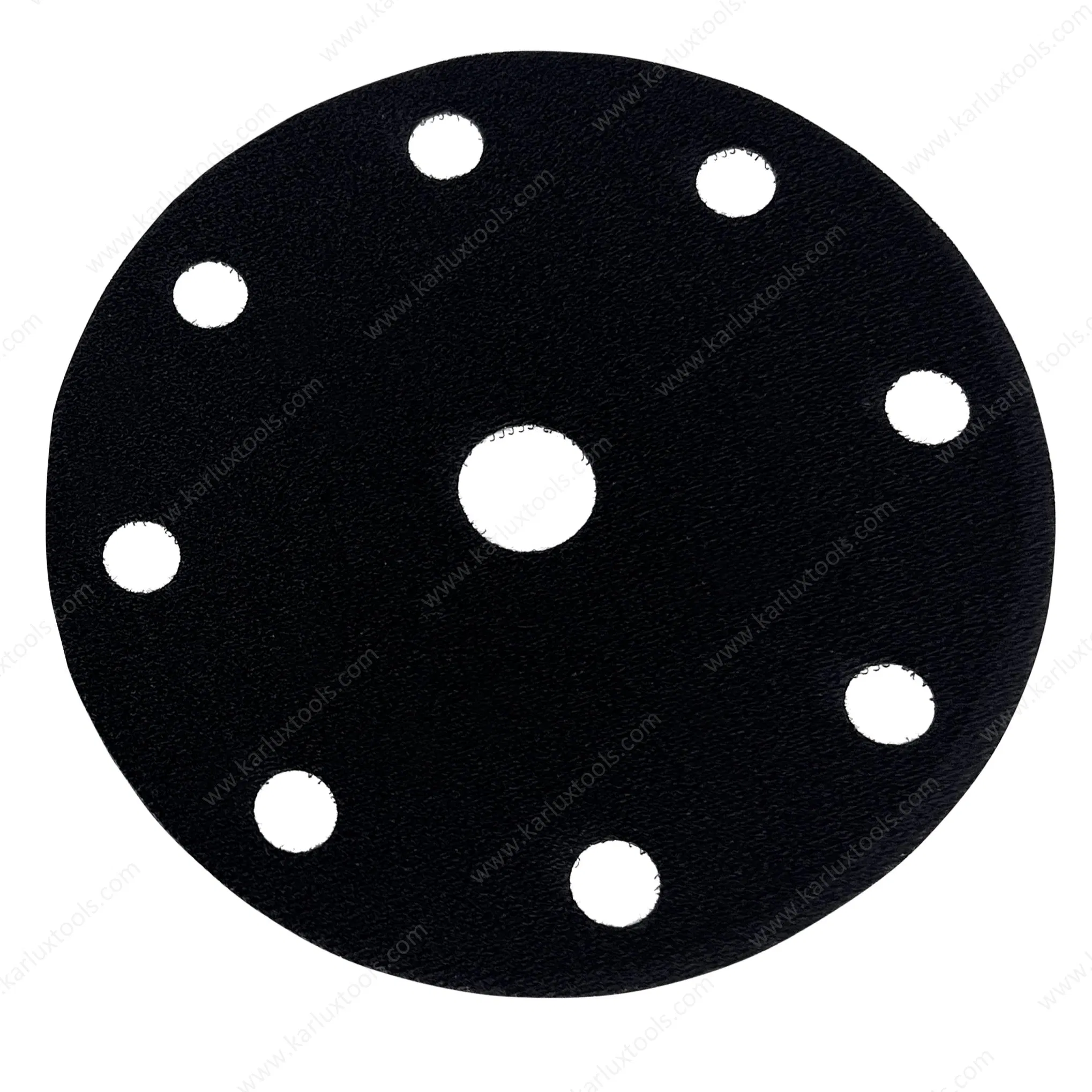 6inch 150mm 9holes Round Hook and Loop Protector Pad Soft Velcro Pad Saver for Sanding Pad