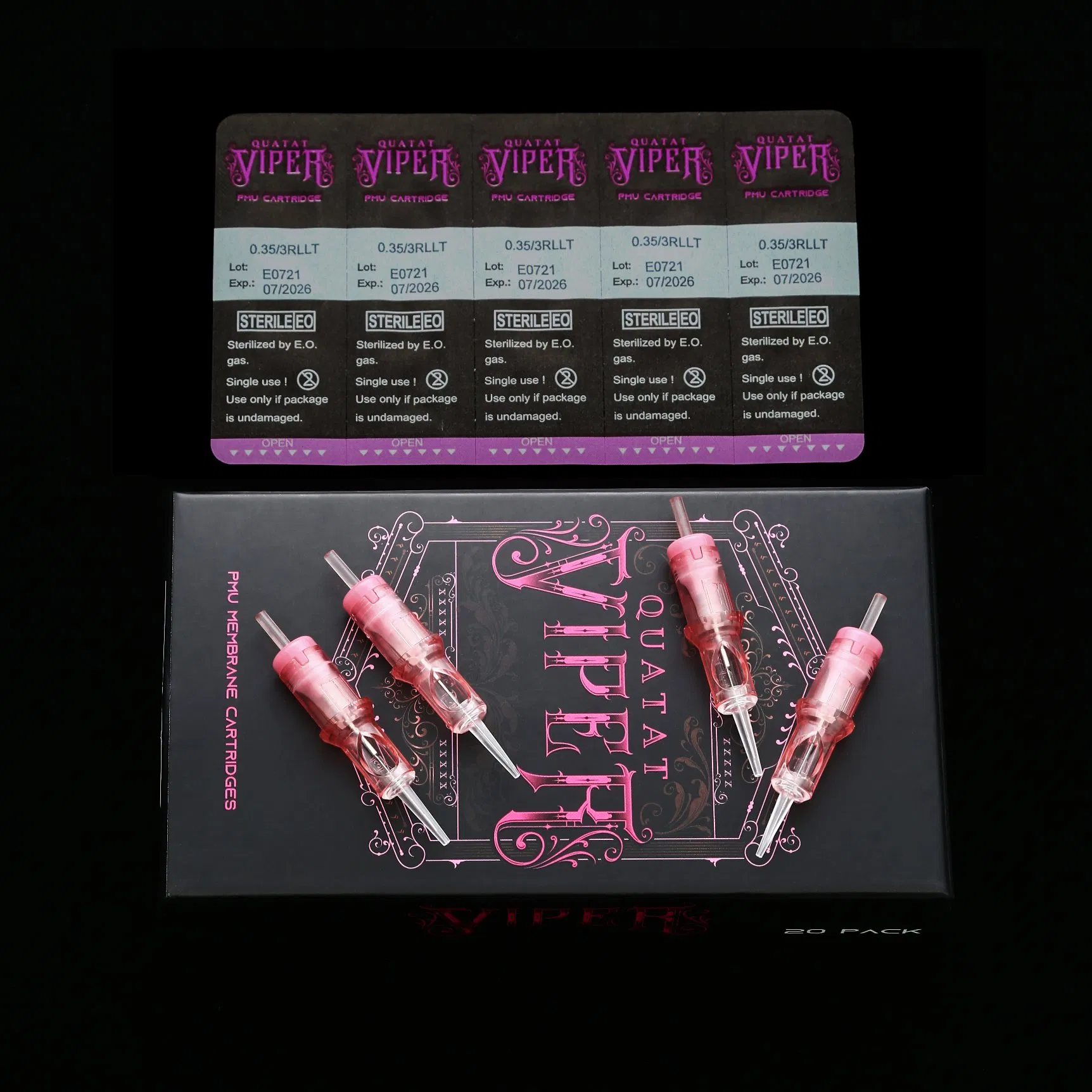 Permanent Makeup Disposable Tattoo Eyebrow Cartridge Needle