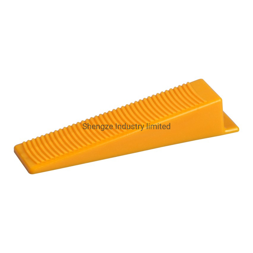 Ceramic Pocelanato Flooring Wedge Clip Tile Leveling System for Plastic Tool
